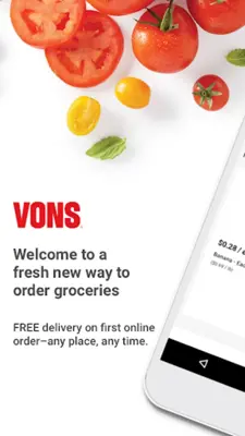 Vons Delivery & Pick Up android App screenshot 1